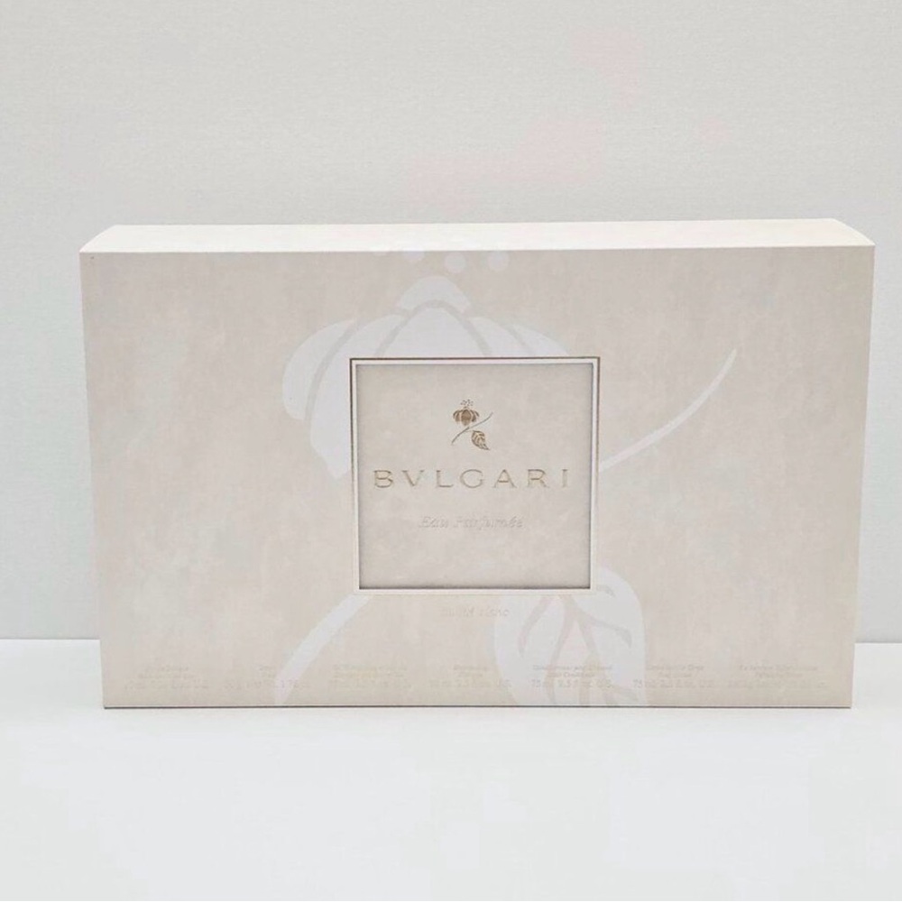 BVLGARI Eau Parfumée Eau Le Blanc boxed Gift Set - Picture 2 of 5